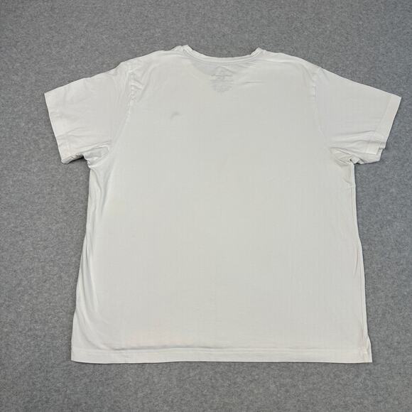 Tommy Bahama T-Shirt Men XL Pullover White Short Sleeve Stretch Blue Marlin Logo - Picture 9 of 9